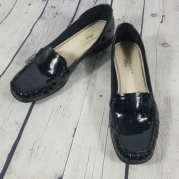 anne klein vama patent loafer